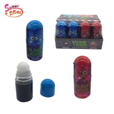 China Fruit Flavor Bun Ball Licking Jelly Jam Liquid Candy Sweet SZH-284 SZH-284 for sale