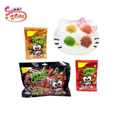 China Natural Natural Magical Pop Mixed Fruit Flavors Colorful Popping Candy for sale