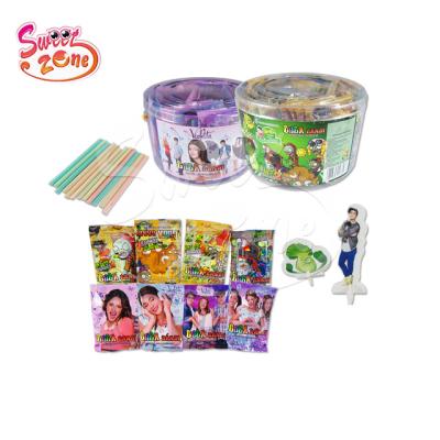 China Glucose cc stick candy with puzzle for sale