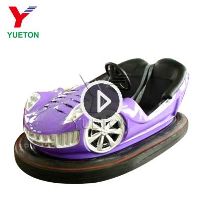 China Adult FRP+steel Amusement Park Outdoor Grid Electric Bumper Cars With Track For Sale Italy for sale