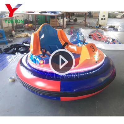 China Amusement China Manufacturer Adult Commercial Cars Public Manual Round Inflatable Ice Bumper Cars for sale