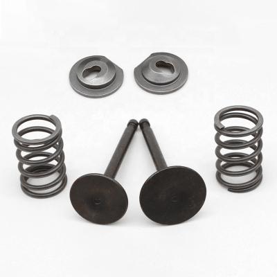 China 168F Water Pump Generator Intake Exhaust Valve Retainer Spring Set For GX160 GX200 5.5HP 6.5HP Gasoline Engine Water Pump Spare Parts for sale