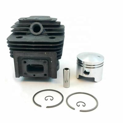 China Garden Tools 44mm TL52 52cc Cylinder Kit For Mitsubishi Brushcutters 1E44F-2 44F-2 CG520 BC520 BG520 for sale