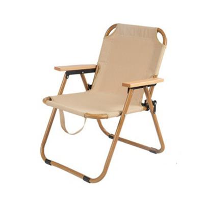 China Modern Large Size Aluminum Alloy Oxford Fabric Camping Chair Beach Chair Outdoor Folding for sale