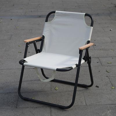 China Modern Large Size Aluminum Alloy Oxford Fabric Camping Chair Beach Chair Outdoor Folding for sale