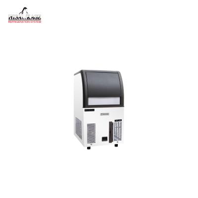 China Best Price 25kg/h Block Mini Cube Ice Machine Single-temperature Ice Making Commercial Ice Maker For Drinks AC-55 for sale