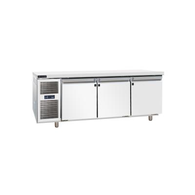 China Best GN Sandwich at Single-temperature Prices Filters Height Refrigerator Worktable Stainless Steel Double Door Commercial Refrigerator LRWP-183 for sale