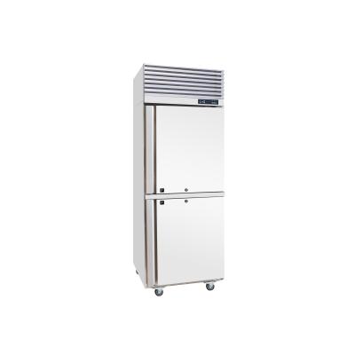 China Best Price 304 Stainless Steel Single-temperature GN Pan Freezer Industrial Upright Chiller 2 Door Refrigerator SFWP-70 for sale