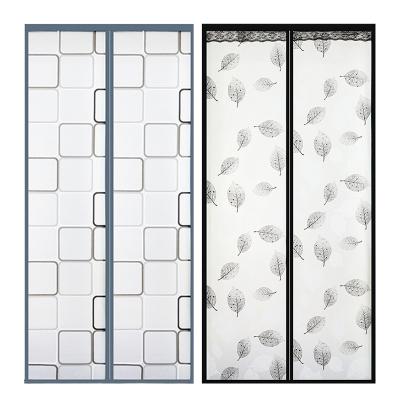 China Modern High Quality Home Decoration Anti Mosquito Screen Door Portable Door Curtain for sale