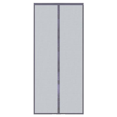 China Automatic Closing Fiberglass Anti Mosquito Easy Install Wholesale Customized Dust Proof Magnet Screen Door Anti Mosquito Fly Mesh Door for sale