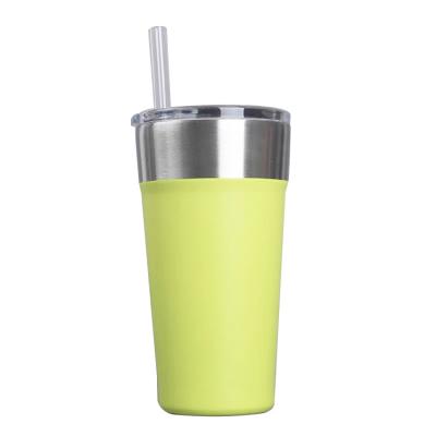 China High Quality Viable Outdoor Tumbler Stainless Steel 500ml Coffee Mug Tea Cup Picnic Mug Travel Beer Cups for sale