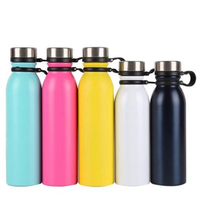 China Customized Viable Free Standing Insulated Portable Double Wall Water Bottle Stainless Steel Thermos Vacuum Flask for sale