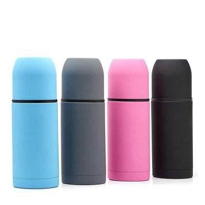 China Viable Popular Customizable Customizable Insulated Flask Stainless Steel Tumbler Cups Water Bottles Vacuum Thermos Termo Hot Mate With Straw for sale