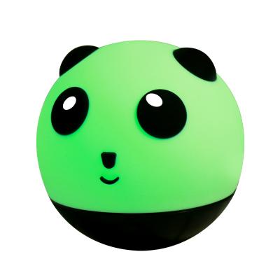 China Kids Eco-Friendly Gift Novelty Cute USB Bedroom Sleep Companion Panda Silicone Night Light Fill Lamp for sale