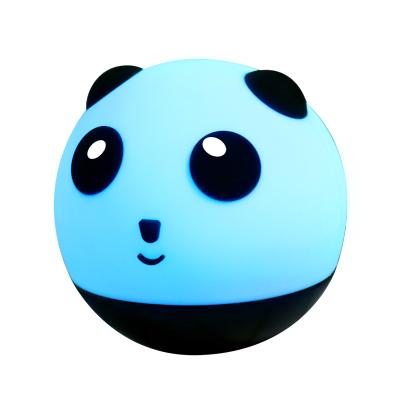 China Funny Touch Control USB Kids Bedside Sleep Companion Panda Silicone Night Light Fill Lamp Eco-Friendly Gift for sale