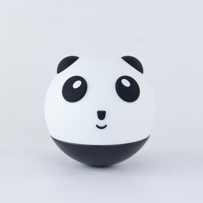 China Custom Logo Electric LED Silicone Panda Shape Nursery Anime Night Light Eco-friendly Lamp for sale