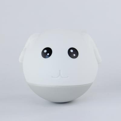 China Eco-friendly Smart Motion Sensor Night Light RGB Touch Sensor Sheep Silicone Night Light Lamp for sale