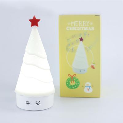 China Christmas New Year Gift Certification Baby Music LED Sensor Silicone Eco-friendly Night Light With Music For Christmas for sale