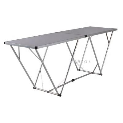 China 2 Section (2m) Folding Table Industrial Military Wallpaper Table for sale