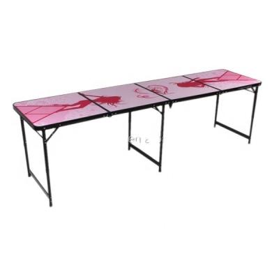 China 8ft Portable Beer Pong Foldable Game Table for sale