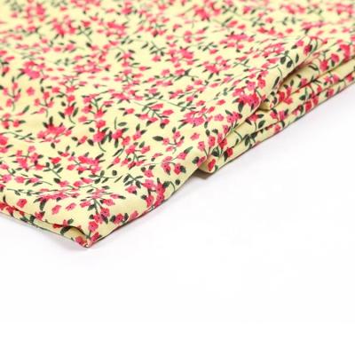 China Plain Custom Africa Woven Floral Stock Flower Rayon 100 Viscose Rayon Print Fabric for sale