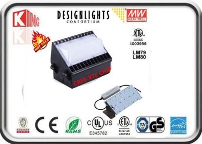 중국 5000LM는 벽 팩 전등 설비를 지도했습니다 DLC UL LM80가 110 X 130° 광속 각을 목록으로 만든 판매용