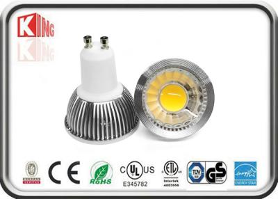 China Nature white / Cool white GU10 5W LED Spotlight 400~450lm for indoors lighting for sale