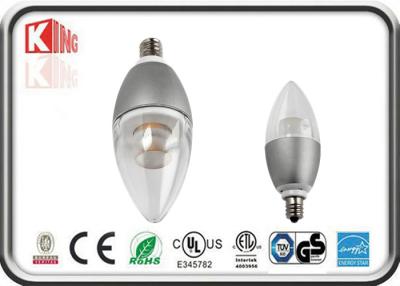 China Dekorative Innen-Lebensdauer ETL der LED-Kerzen-Glühlampe-E12 50000Hrs genehmigte zu verkaufen