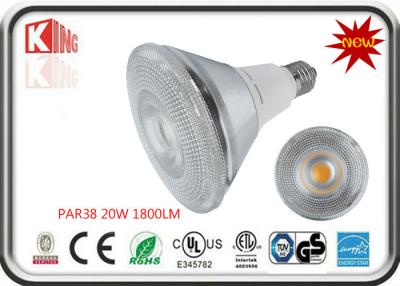 China Par38 Dimmable 1800LM 20W 80RA Indoor LED Spotlight for supermarket / airport , Cool white for sale