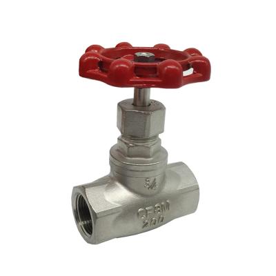 China General 316 Stainless Steel Globr Stop Valve, Round 200PSI Metal Handle for sale