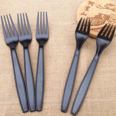 China Wholesale Food Grade Disposable Cutlery Factory Food Grade p s Material Fork Cutlery for sale