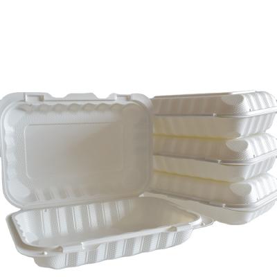 China Eastern Rectangle Shape Clam Shell Container One Compartment For Party Holidays for sale