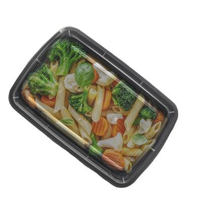 China Hot Sale CLASSIC High Quality 28 Ounce Plastic Take Out Bento Box Container for sale