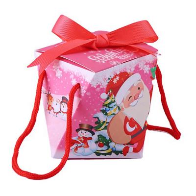 China Recyclable Foldable Paper Boxes Escrow Packaging Recyclable Cardboard Suitcase Shaped Small Gift Box for sale