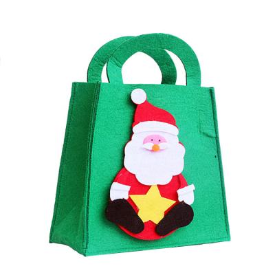 China LOGO Recyclable Custom Non Woven Gift Bag With Handle Recyclable Shopping Packaging Felt Non Woven Bag for sale