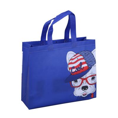 China Recyclable Customize Logo Recycled Non Woven Shopping Bag Gift Packing Large Foldable Non Woven PP Bag for sale