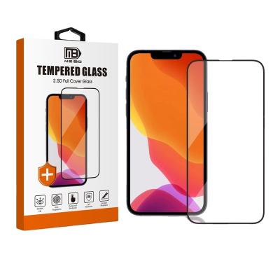 China Anti Dust Anti Explosion Coating 2.5d Mobile Phone Tempered Glass Screen Protector High Transparent For iPhone Screen Protector for sale