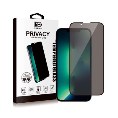 China 99% Full Clear High Quality Anti-scratch Glue Privacy Tempered Glass Screen Protector For Iphone for sale