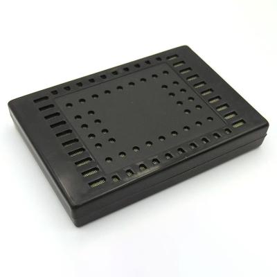 China Wholesale Plastic Handmade Small Black Solution Cigar Humidor Accessories Cigar Humidor For Cigar Box for sale