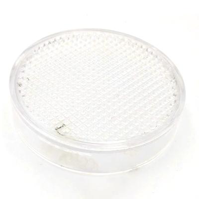 China 76 Mm Handmade Round Color Round Transparent Transparent Clear Cigar Humidor for sale