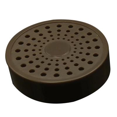 China 52mm Handmade Round Plastic Cigar Humidor Round Smoking Accessories Moisturizing Tobacco Humidor for sale