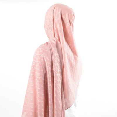 China Long New Latest Promotion Price Long Soft Chiffon Pleated Printed Shawl Embossing Muslim Women Hijab Scarf for sale