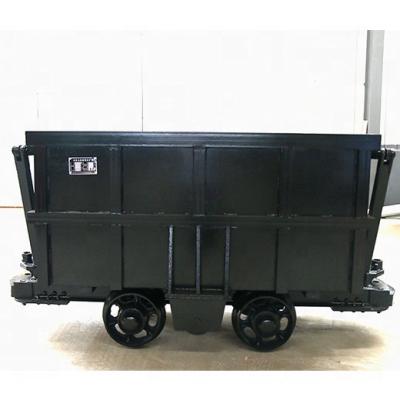 China energy & Mining MCC6 Unloading Pull Mine Cars Drop Mine Side Cart Large Volume Slag Dump Mining Truck for sale