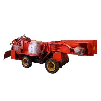 China Construction worksÂ   YZW-60 Rolled Machine Four Wheel Drive Underground Rock Loader Grilled Slag Mucking Machine for sale