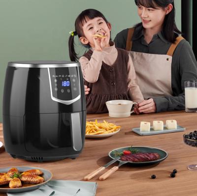 China Biumart Amazon Commercial Hot Sale Household Smart 5.5L Large Capacity 2022 Multifunctional Air Fryer for sale