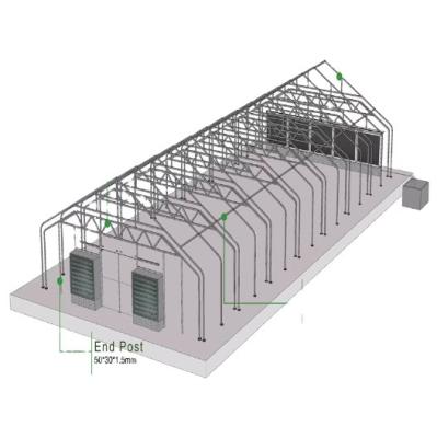 China Greenhouse Tunnel Cheap Price Galvanized Pipe Greenhouse Galvan Greenhouse Tunnel for sale