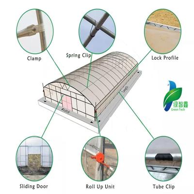 China Agricultural Tunnel Greenhouse With Low Price Low Cost Greenhouse For Sale for sale