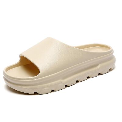 China OEM Unisex Designer Yeezy DIY Platform Beach Shoes Yeezy Thick Bottom Slippers Cushioning For Man Woman for sale