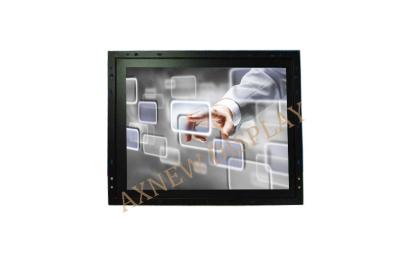 China 12V TFT Resistive Touch Rack Mount Panel Mount LCD Monitor AC100-240V for sale