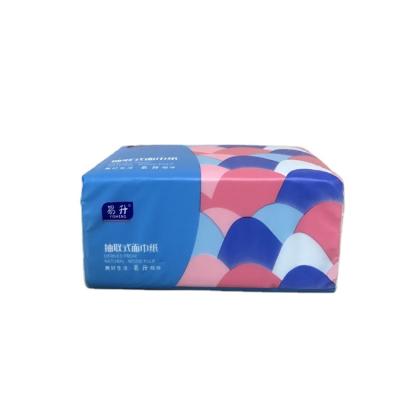 China Pocket Tissue Customized Cute Tissue Paper Printed Logo Paper 175*118mm Large Size Facial Tissue for sale